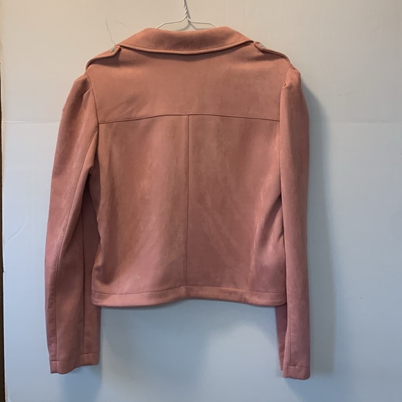 Lauren Conrad Faux Leather Moto Jacket Size M - Picture 6 of 6